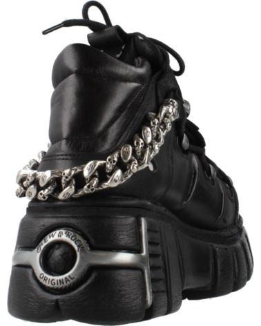 NEW ROCK ZAPATILLAS DE PLATAFORMA MODELO M.1491-S1 NEGRO NEGRO