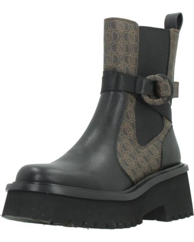 LIU JO BOTINES MODELO FLAIR 16 NEGRO/MARRÓN BLKBRW
