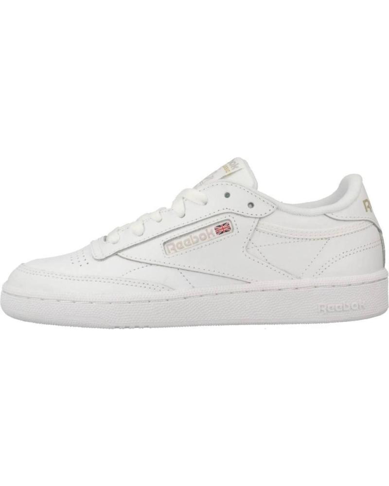 REEBOK CLUB C 85 WHITE SNEAKERS WHTLIGRE BLANCO