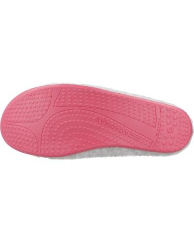 NORDIKAS 1320N HOUSE SLIPPERS RAW GREY CRUDO