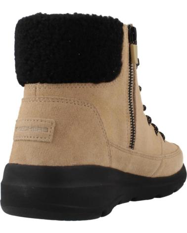 SKECHERS STIVALETTI GLACIAL ULTRA ON THE GO 16677 BEIGE BEIGE
