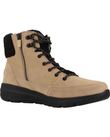 SKECHERS STIVALETTI GLACIAL ULTRA ON THE GO 16677 BEIGE BEIGE