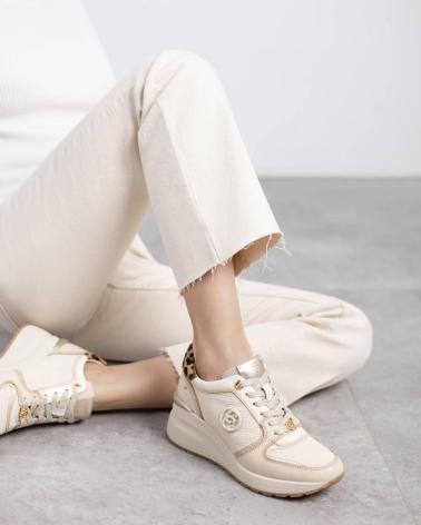 CARMELA SCARPE SPORTIVE 162444 PELLE GHIACCIO HIELO