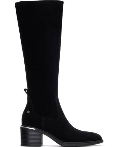 BOTTE HAUTE À TALON CARMELA 162646 COULEUR NOIRE NEGRO