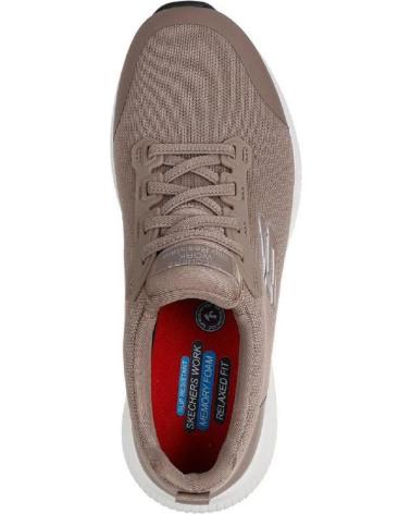 SKECHERS FREIZEIT-SNEAKER 77222EC TAUPE TAUPE