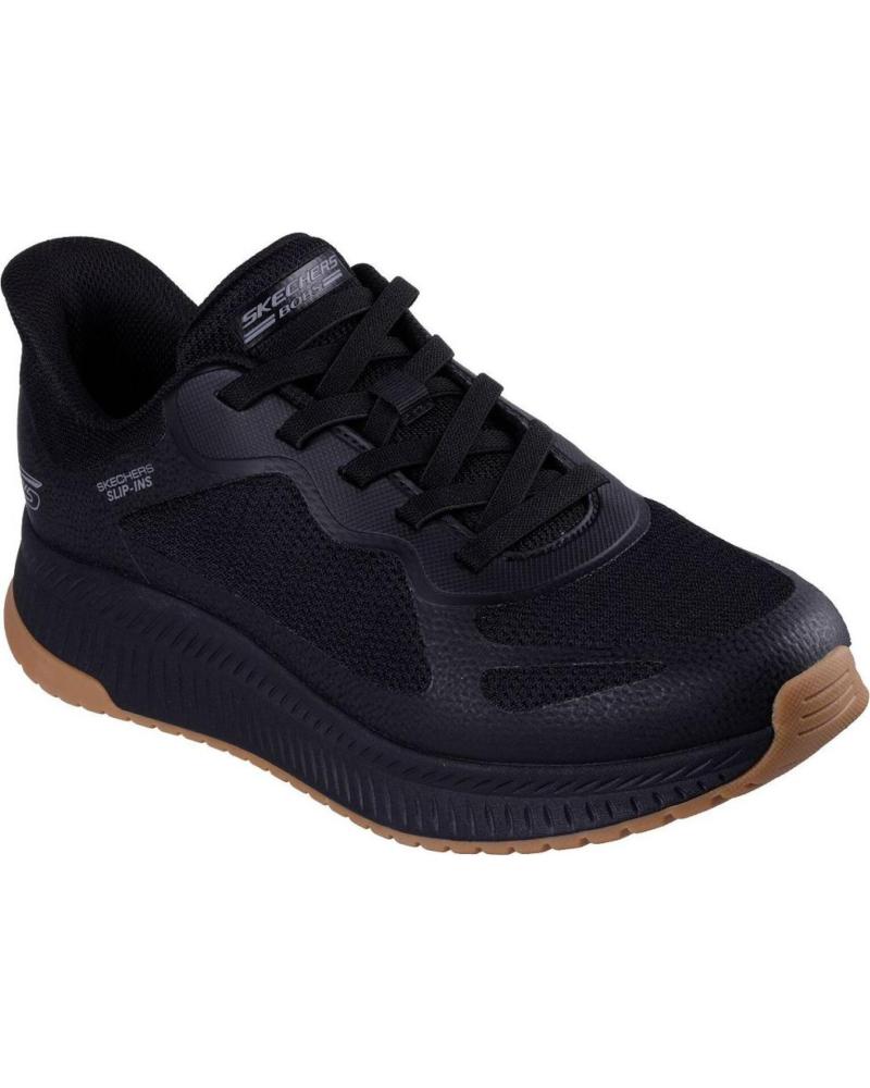 SKECHERS 118423 SLIP-INS SCHWARZE FREIZEIT-SNEAKER NEGRO