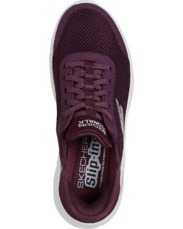 SKECHERS 124836 SLIP-INS BORDEAUX BURDEOS