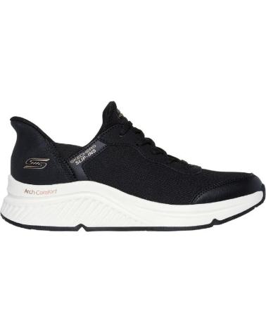 SKECHERS 117627 SL NERO E BIANCO NEGRO Y BLANCO