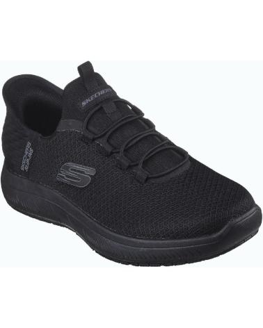 SKECHERS SLIP-INS 200205EC PRETAS NEGRO