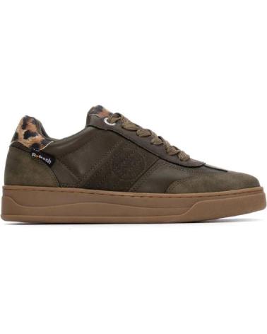 SNEAKERS REFRESH 172954 KAKI CON DETTAGLIO STAMPA ANIMALIER KAKI