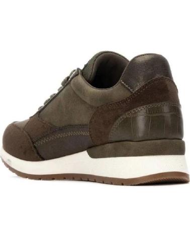 REFRESH 172959 - SNEAKERS CASUAL KAKI CON CERNIERA KAKI