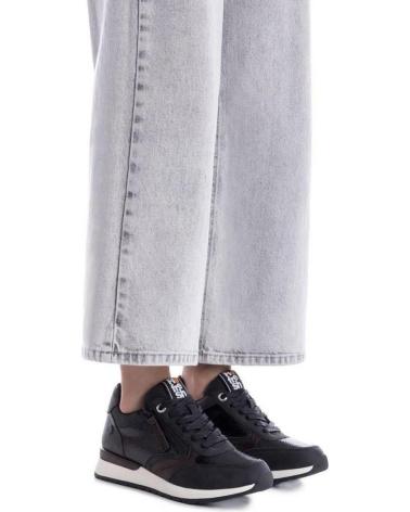 SNEAKERS REFRESH 173177 CON CERNIERA DECORATIVA NERE NEGRO
