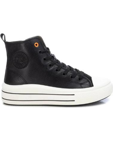 REFRESH 170934 STIVALETTO SNEAKER NERO CON ZEPPA NEGRO