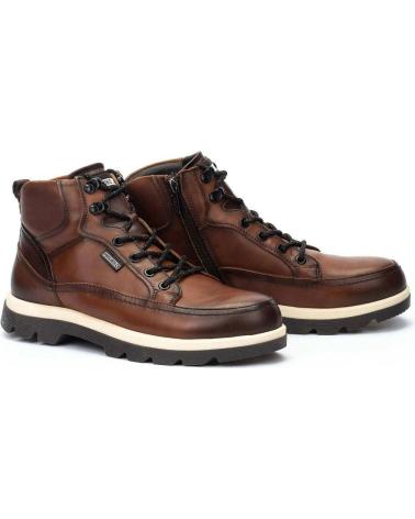 PIKOLINOS 8107C1 BOTA DE PIEL CUERO CON CORDONES CUERO