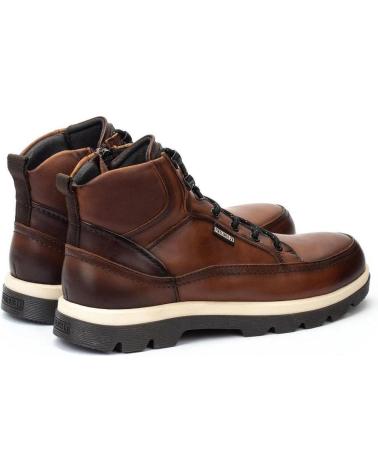 PIKOLINOS 8107C1 BOTA DE PIEL CUERO CON CORDONES CUERO