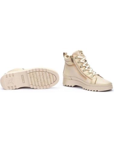 PIKOLINOS 8564 - STIEFELETTEN AUS EISFARBENEM LEDER HIELO