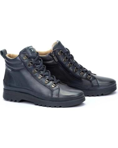 BOTTINES PIKOLINOS 8564 EN CUIR BLEU MARINE AZUL MARINO