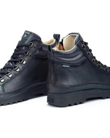 BOTTINES PIKOLINOS 8564 EN CUIR BLEU MARINE AZUL MARINO