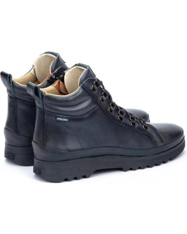 BOTTINES PIKOLINOS 8564 EN CUIR BLEU MARINE AZUL MARINO