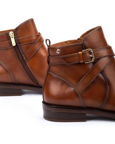 PIKOLINOS 8869 STIEFELETTEN AUS LEDER IN COGNACFARBEN CUERO