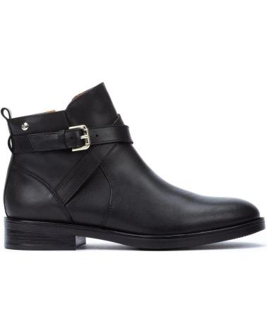 BOTINES PIKOLINOS 8869 DE PIEL NEGRO NEGRO