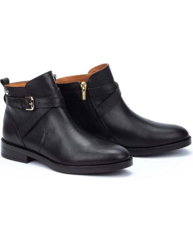 BOTINES PIKOLINOS 8869 DE PIEL NEGRO NEGRO