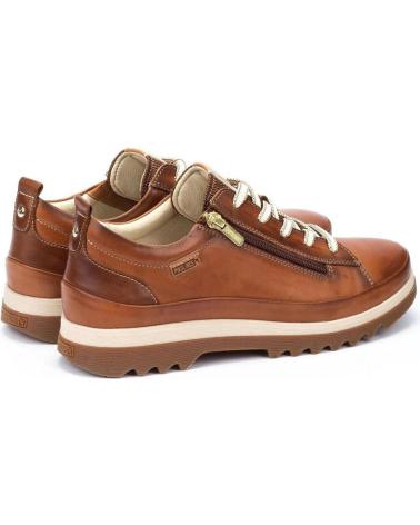 PIKOLINOS 6979 SCARPE STRINGATE IN PELLE COLOR CUOIO CUERO