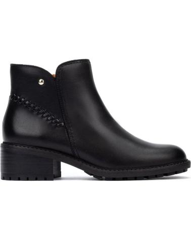PIKOLINOS 8871 BOTINES DE PIEL NEGROS NEGRO