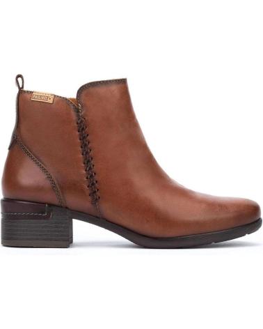 BOTINES PIKOLINOS 8950 DE PIEL COLOR CUERO CUERO