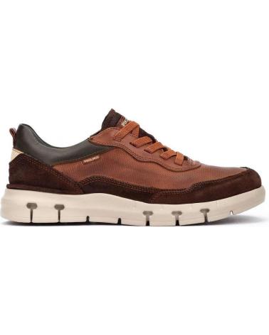 PIKOLINOS 4287C1 CASUAL-SNEAKER AUS LEDER IN COGNAC FÜR HERREN CUERO