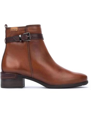 BOTINES PIKOLINOS 8622 DE PIEL EN COLOR CUERO CUERO