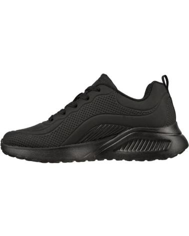 SKECHERS SNEAKERS CASUAL 117715 NERO NEGRO