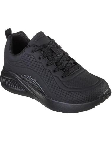 SKECHERS SNEAKERS CASUAL 117715 NERO NEGRO