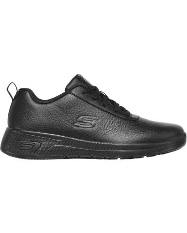 SKECHERS 108010C LEDER SCHWARZ NEGRO