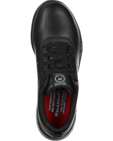 SKECHERS 108010C LEDER SCHWARZ NEGRO