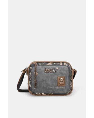 MALA A TIRACOLO ANEKKE 41783-188 EM TOM CINZENTO GRIS