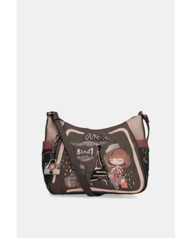 SAC BANDOULIÈRE ANEKKE 41803-002 PLOMB PLOMO