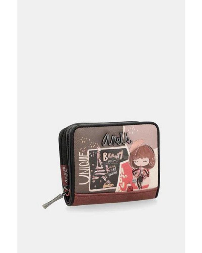 ANEKKE CARTEIRA FECHO 41809-903 PRETO ESTAMPADO NEGRO