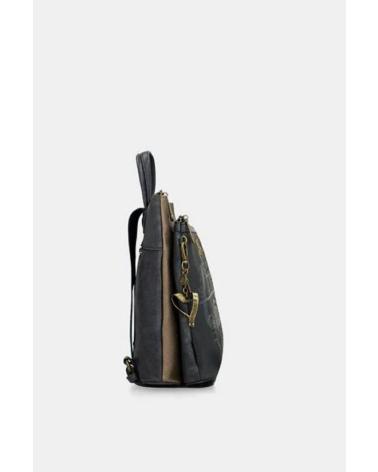 MALA MOCHILA ANEKKE 41855-233 PRETA DESIGN URBANO NEGRO