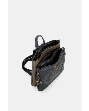 MALA MOCHILA ANEKKE 41855-233 PRETA DESIGN URBANO NEGRO