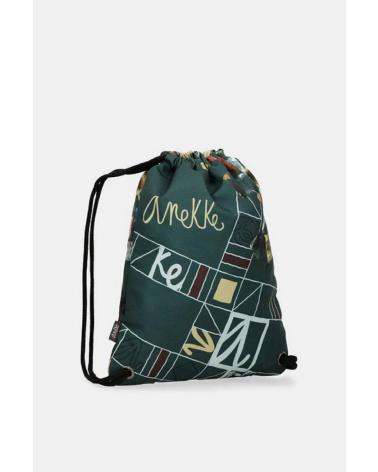 SACO MOCHILA ANEKKE 41474 VERDE COM FECHO DE CORDÕES E DESIGN INSPIRADOR VERDE