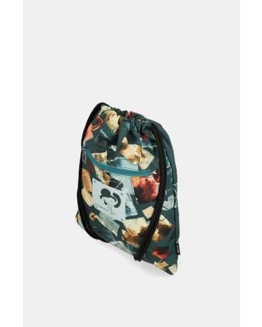 SACO MOCHILA ANEKKE 41474 VERDE CON CIERRE DE CUERDAS Y DISEÑO INSPIRADOR VERDE