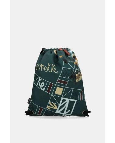 SACO MOCHILA ANEKKE 41474 VERDE CON CIERRE DE CUERDAS Y DISEÑO INSPIRADOR VERDE