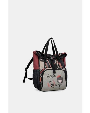MOCHILA ANEKKE 41585-021 PRETA NEGRO