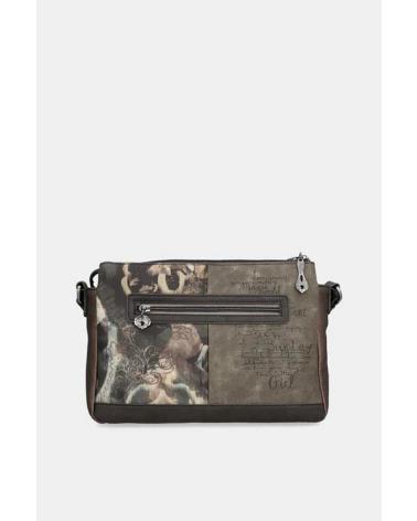 MALA A TIRACOLO ANEKKE 41703-184 TAUPE COM ESTAMPADO DETALHADO TAUPE