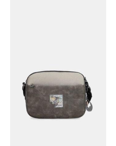 MALA A TIRACOLO ANEKKE 41703-349 TAUPE COM ABA E DESIGN EXCLUSIVO TAUPE