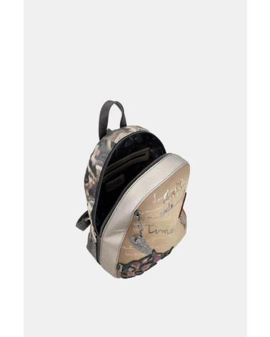MOCHILA ANEKKE 41715-293 TAUPE COM COMPARTIMENTO PRINCIPAL E DESIGN INSPIRADOR TAUPE