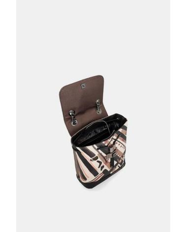 SAC À DOS CASUAL ANEKKE NUANCE NUDE AVEC IMPRIMÉ GÉOMÉTRIQUE RÉF. 41815-173 NUDE