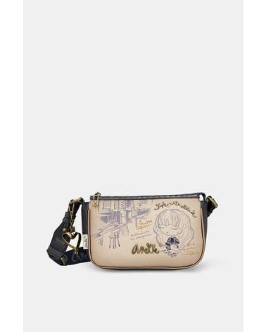 SAC BANDOULIÈRE ANEKKE 41843-023 BEIGE IMPRIMÉ BEIGE