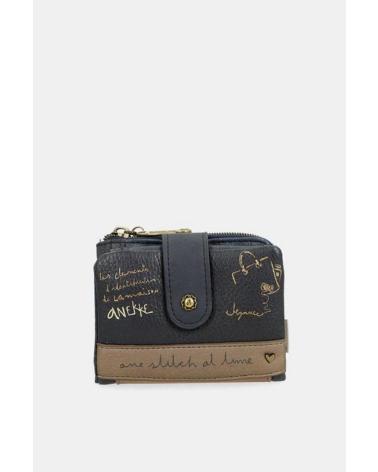 ANEKKE CARTERA COMPACTA MODELO 41849-910 BEIGE BEIGE
